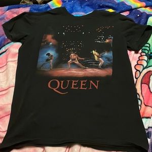 Queen Freddy Mercury Black Band Tee ❤️🖤